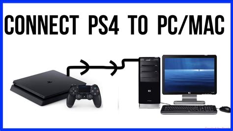 hook up ps4 to pc